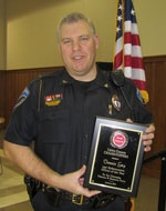 Donnie Gaye, Wingate Police Department - 2014 Officer of the Year