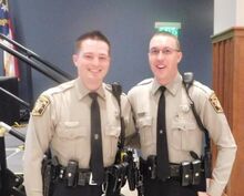 Justin Love & Ron Montecalvo, UC Sheriff's Office - 2017 Officer(s) of the Year